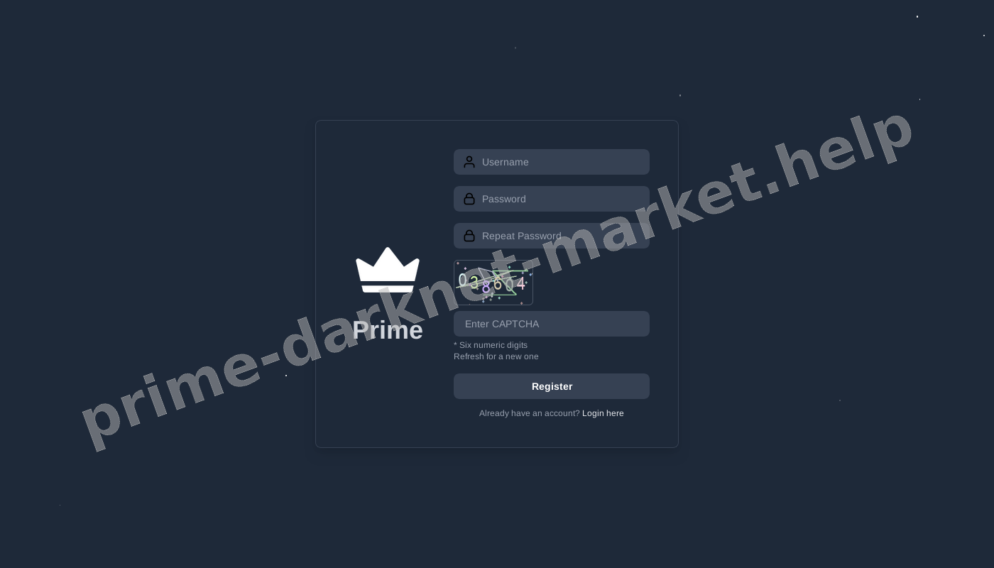 Account Registration Page